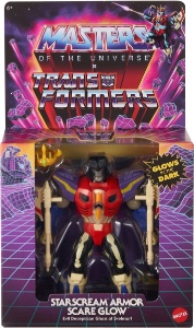 Masters of the Universe Origins Starscream Armor Scare Glow