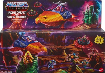 Masters of the Universe Origins Talon Fighter & Point Dread