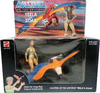 Masters of the Universe Original Teela and Zoar