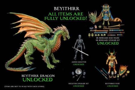 Beyithirr the Green Action Figure Set