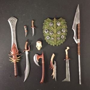 Mythic Legions Mythic Legions Dark Forces Weapons