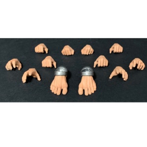 Mythic Legions Mythic Legions Hands and Feet (Caucasian Human)