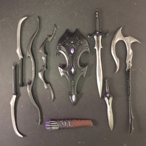 Mythic Legions Mythic Legions Vampire Weapons