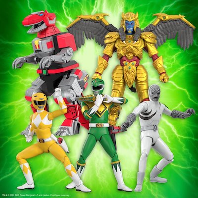 Power Rangers Super7 Action Figures