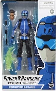 Power Rangers Lightning Beast Morphers Blue Ranger
