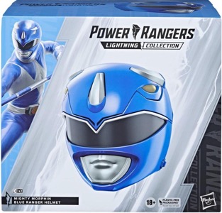 Power Rangers Lightning Blue Ranger Helmet thumbnail