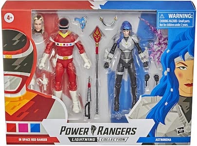 Power Rangers Lightning In Space Red Ranger vs Astronema