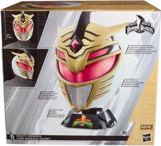 Power Rangers Lightning Lord Drakkon Helmet