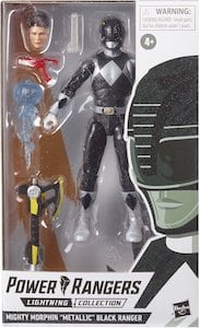 Power Rangers Lightning Mighty Morphin Black Ranger (Metallic)