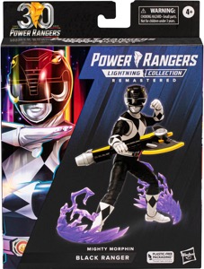 Power Rangers Lightning Mighty Morphin Black Ranger (Remastered)