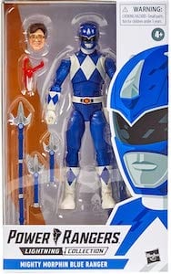 Power Rangers Lightning Mighty Morphin Blue Ranger thumbnail