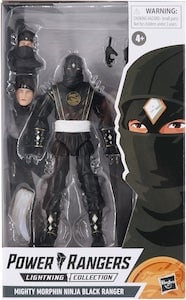 Power Rangers Lightning Mighty Morphin Ninja Black Ranger