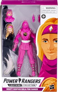 Power Rangers Lightning Mighty Morphin Ninja Pink Ranger (Kat Hillard)