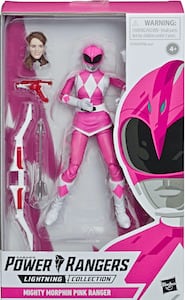 Power Rangers Lightning Mighty Morphin Pink Ranger thumbnail
