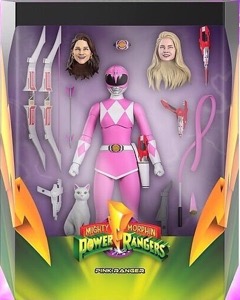 Power Rangers Super7 Mighty Morphin Pink Ranger thumbnail