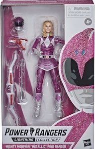 Power Rangers Lightning Mighty Morphin Pink Ranger (Metallic)