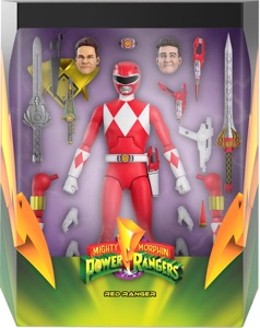 Power Rangers Super7 Mighty Morphin Red Ranger thumbnail