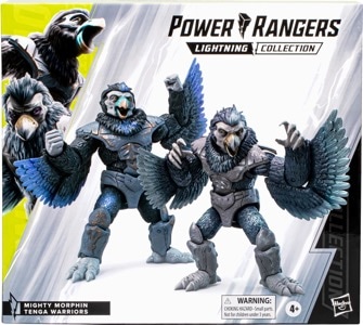 Power Rangers Lightning Mighty Morphin Tenga Warriors Pack