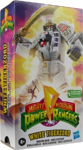 Mighty Morphin White Tigerzord (Warrior Mode) (Retro Style)