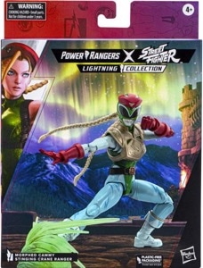 Power Rangers Lightning Morphed Cammy Stinging Crane (Street Fighter) thumbnail