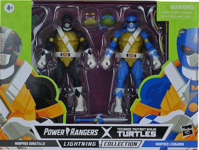 Power Rangers Lightning Morphed Donatello and Morphed Leonardo (TMNT) thumbnail