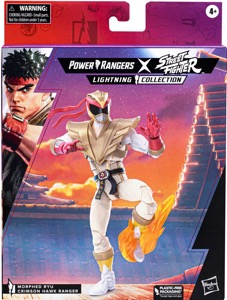 Power Rangers Lightning Morphed Ryu Crimson Hawk Ranger (Street Fighter)