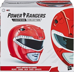 Power Rangers Lightning Red Ranger Helmet thumbnail