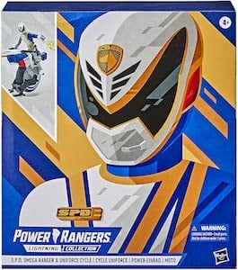 Power Rangers Lightning S.P.D. Omega Ranger and Uniforce Cycle thumbnail