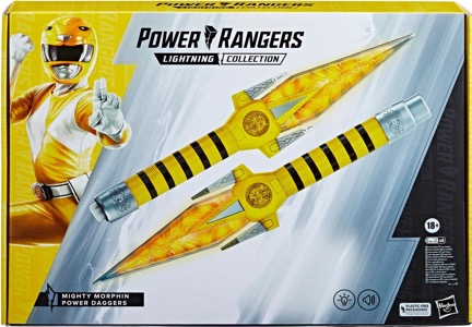 Power Rangers Lightning Yellow Ranger Power Daggers thumbnail