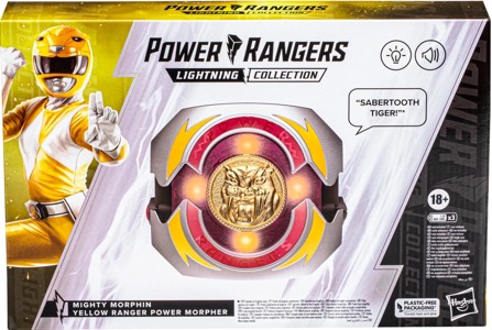 Power Rangers Lightning Yellow Ranger Power Morpher