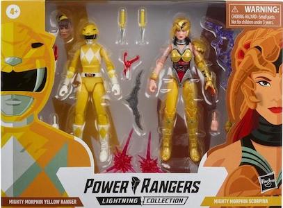 Yellow Ranger vs Scorpina