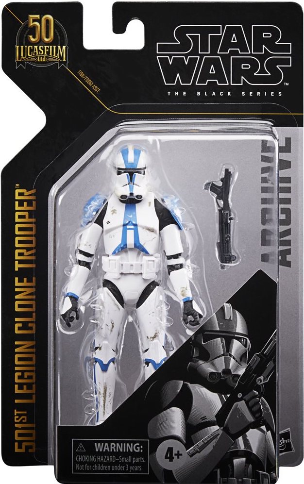 3.75" Star Wars 501st Republic Clone Trooper Action Figure 