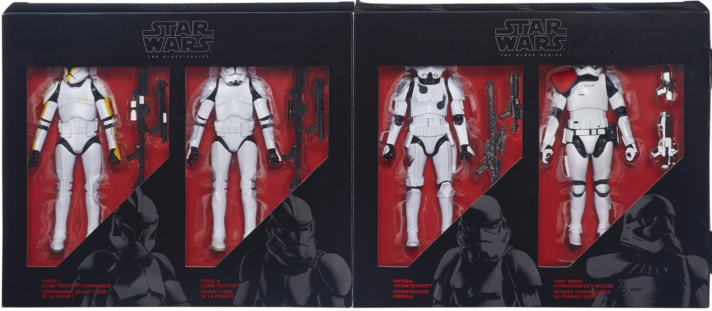 First Order Stormtrooper 6" The Black Series STAR WARS Amazon Exclusive MIB 