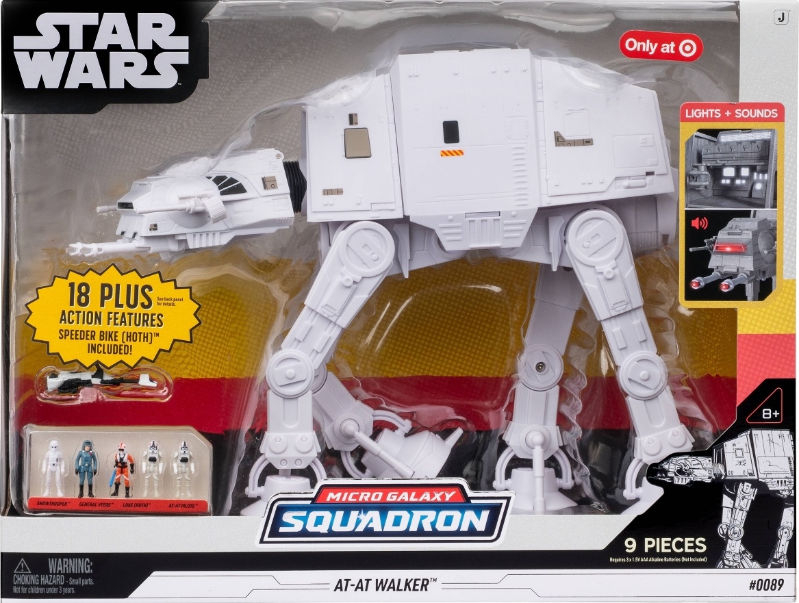 Amazon.com: Star Wars Micro Galaxy Squadron at-at Walker
