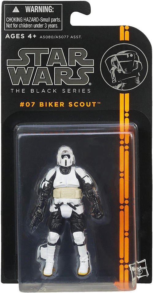 #07 Biker Scout Star Wars The Black Series 3.75" Hasbro 2013 Unboxed 
