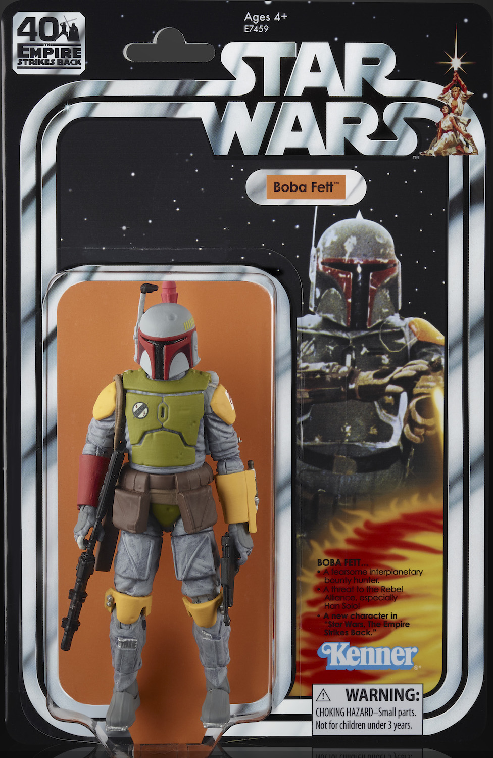 Details about   NEW Boba Fett Star Wars Black Series 40th Anniversary Collectible 6" Figure Toy
