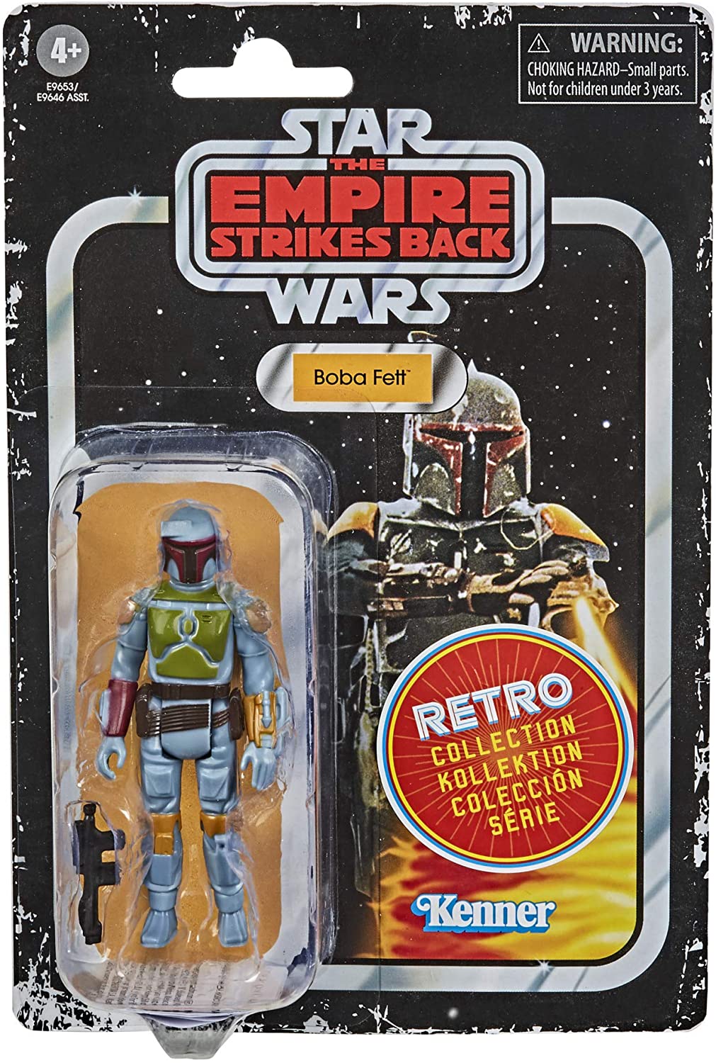Star Wars Retro Collection Empire Strikes Back Boba Fett Kenner 2020 RARE 