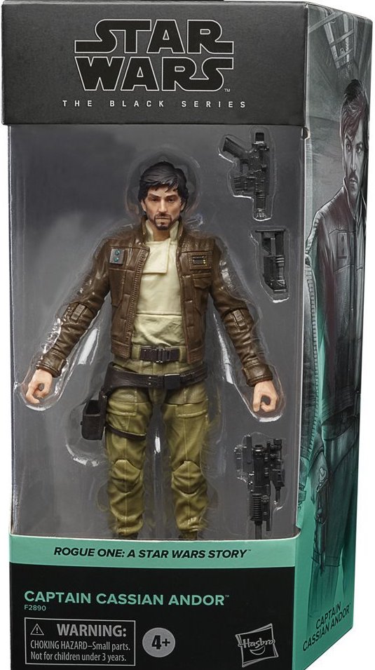 AKF128 Rogue One Star Wars Hasbro Black Series 6inch Captain Cassian