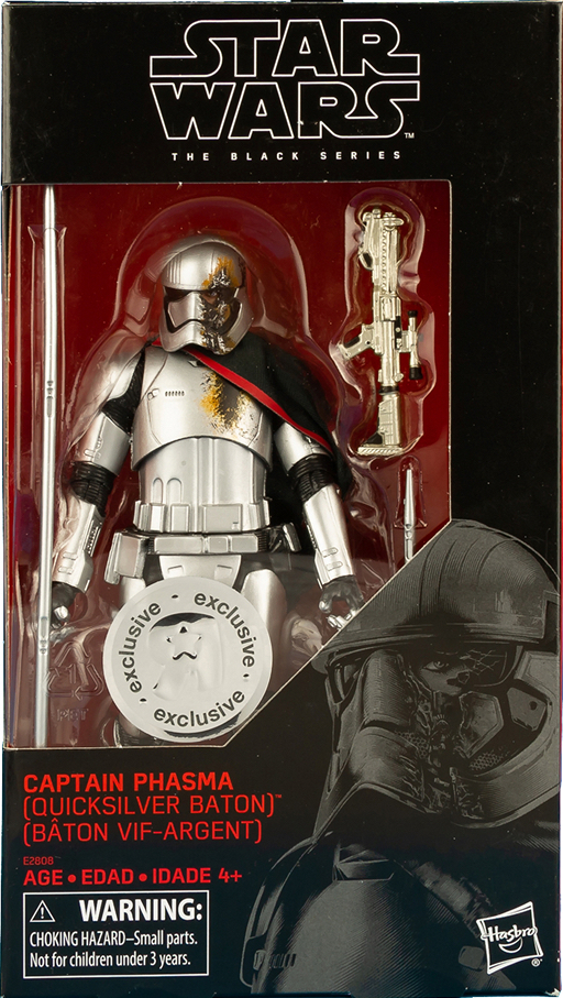 Hasbro Star Wars The Black Series 6-inch Captain Phasma Action Figure for sale online 