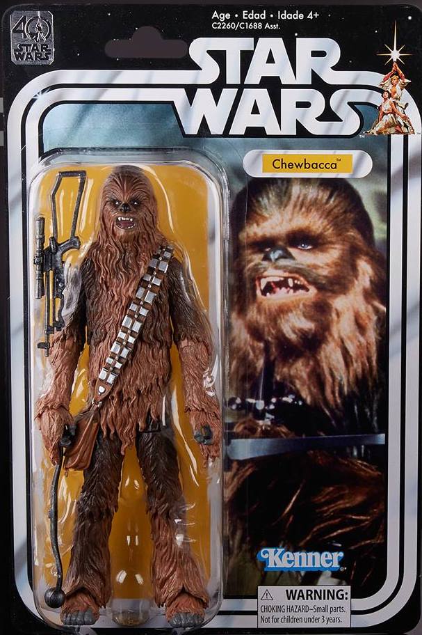 Chewbacca Empire Strikes Back 40th Anniv Star Wars Black Series Hasbro 2020 for sale online 