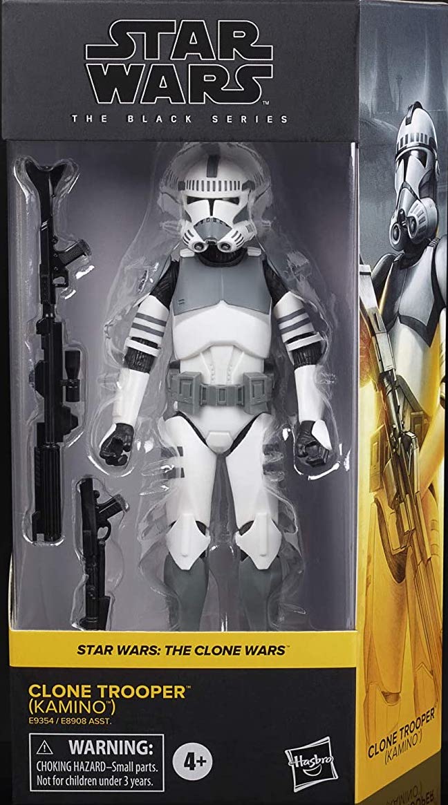 Hasbro Star Wars Black Series 6'' Clone Trooper Action Figure for sale online Kamino 