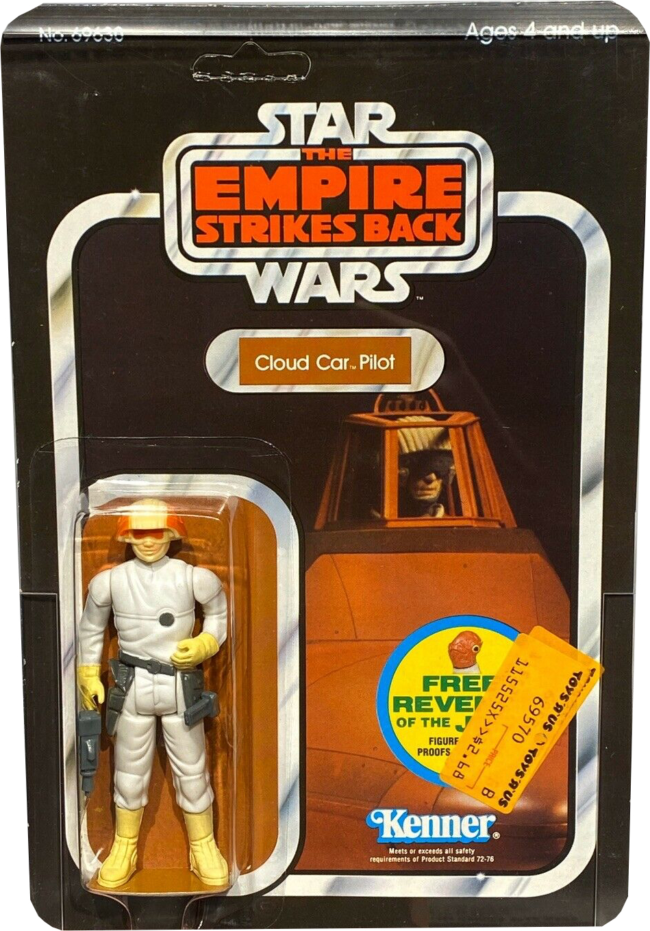 REAL NICE Custom Weapon&Com Link Cloud Car Pilot 1980 ESB Vintage Star Wars Tie 