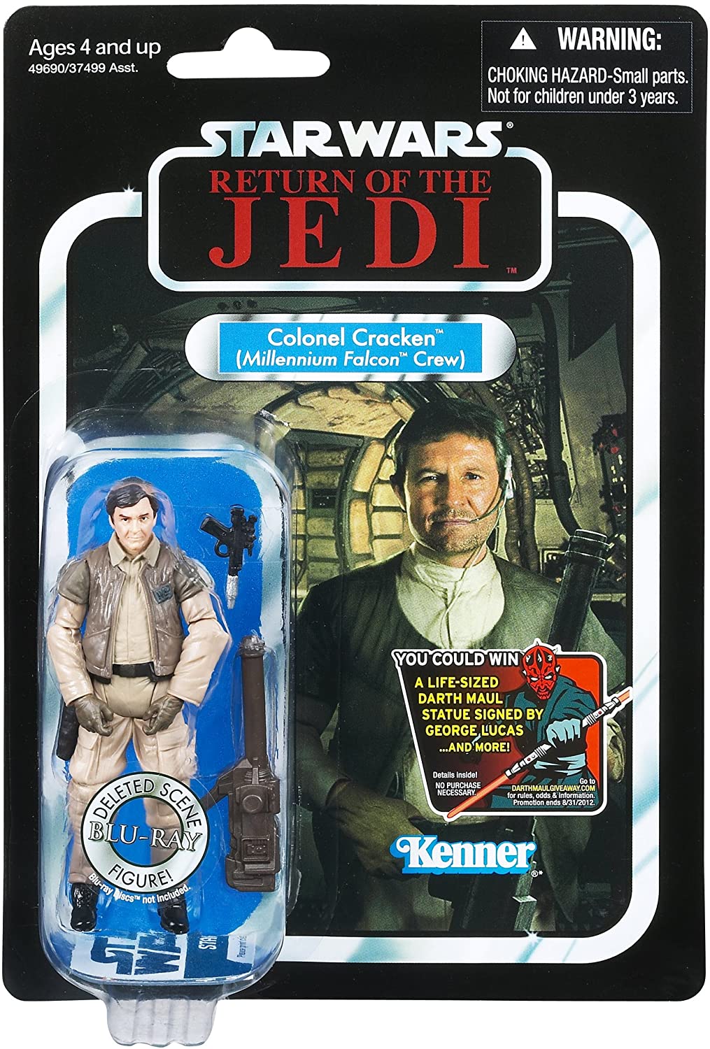 Hasbro Star Wars Return Of The Jedi The Vintage Collection Colonel Cracken Action Figure for sale online 