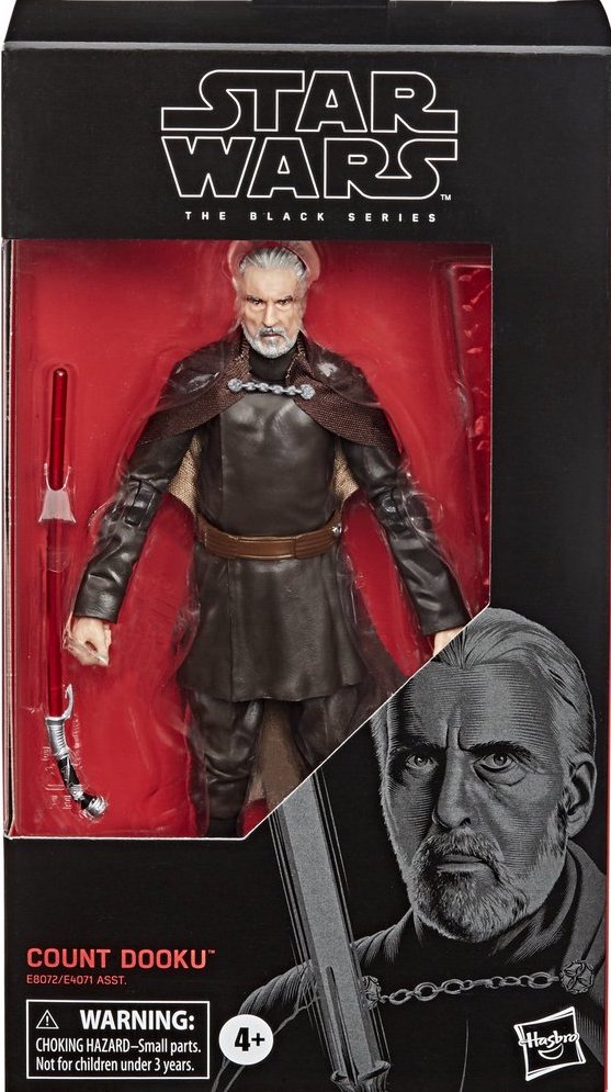 COUNT DOOKU #107 Star Wars Black Series ATTACK OF THE CLONES 6" Action Figure 