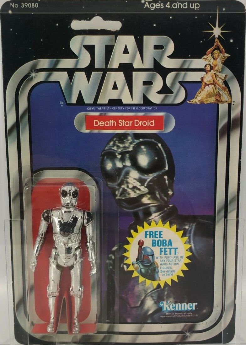 1978 Death Star Droid Complete Vintage Star Wars Kenner Figure 