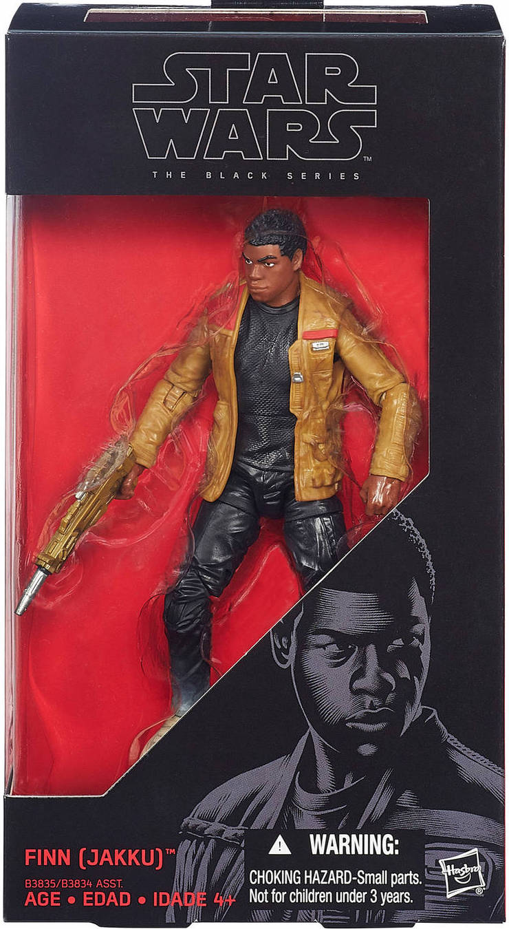 Azione Figure Star Wars - Finn, Personaggio Da 30 Cm Con Accessorio, Episodio 7