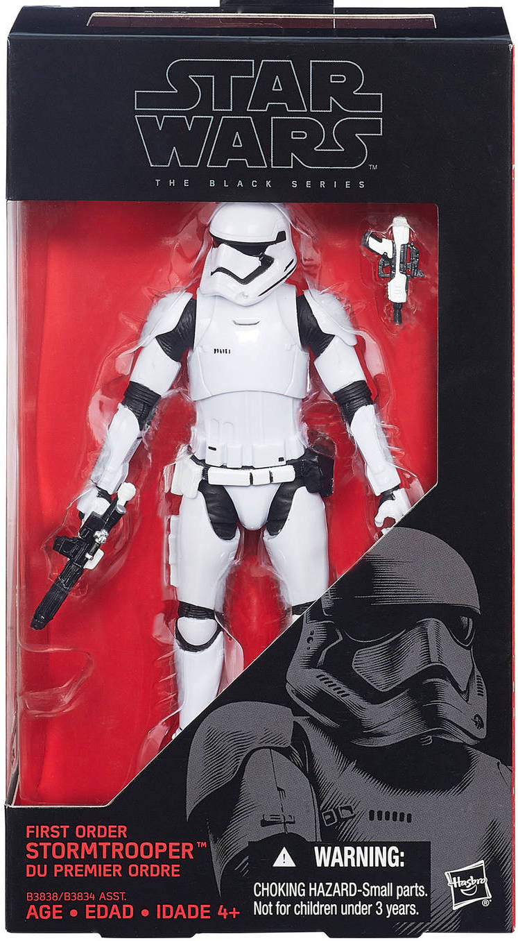 First Order Stormtrooper 6" The Black Series STAR WARS Amazon Exclusive MIB 