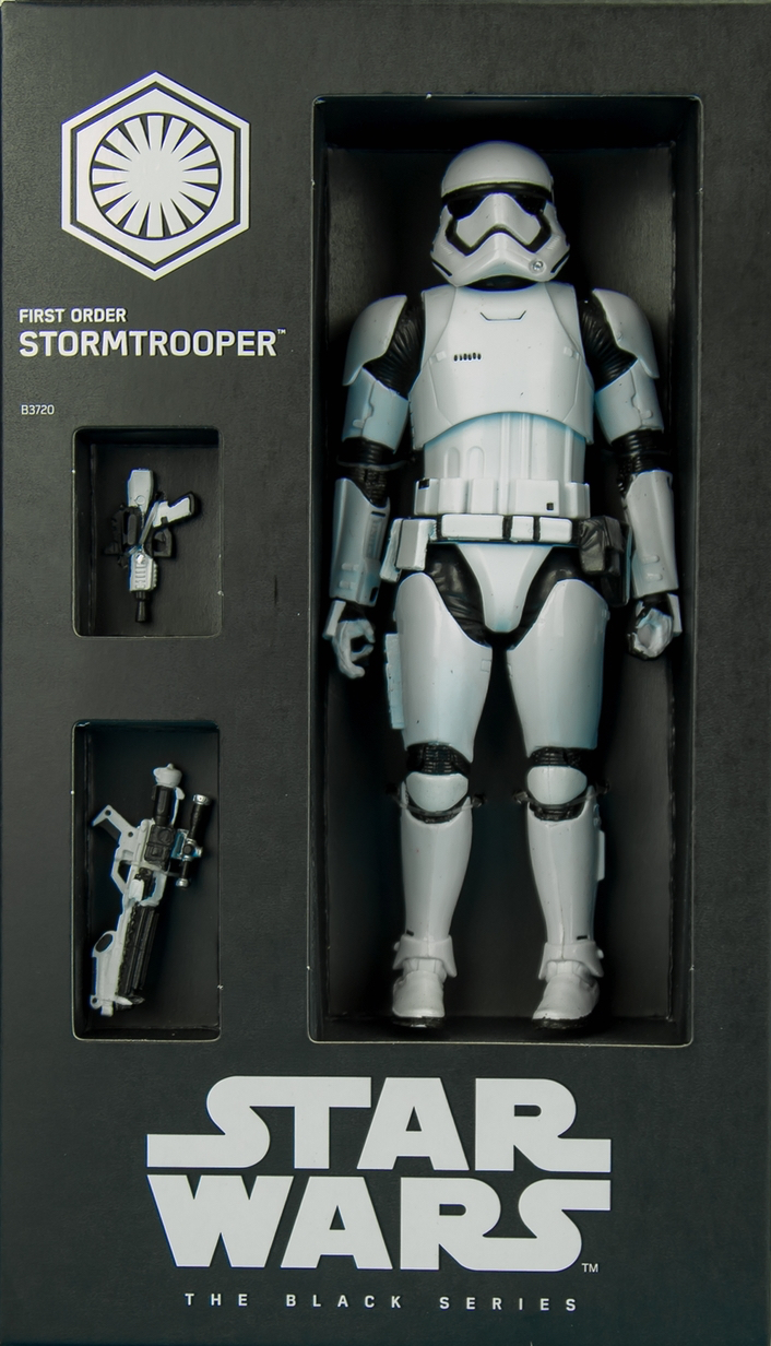 HASBRO STAR WARS VII First Order un Stormtrooper Black Series Figurine Sdcc Excl 