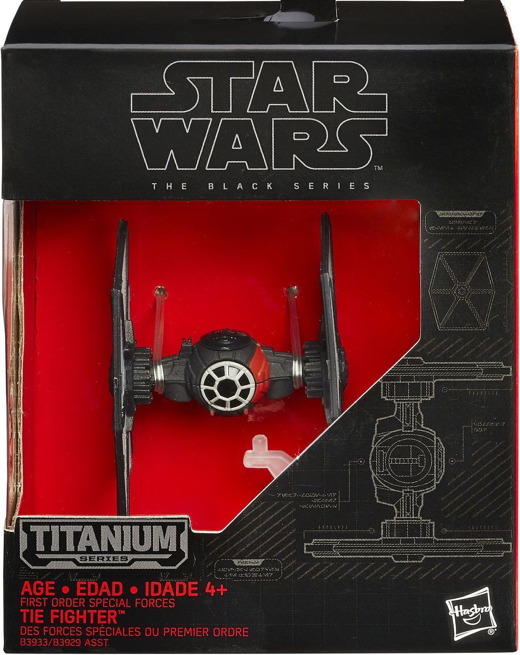 Details about   STAR WARS BLACK SERIES TITANIUM #13 FIRST ORDER TIE FIGHTER THE FORCE AWAKENS