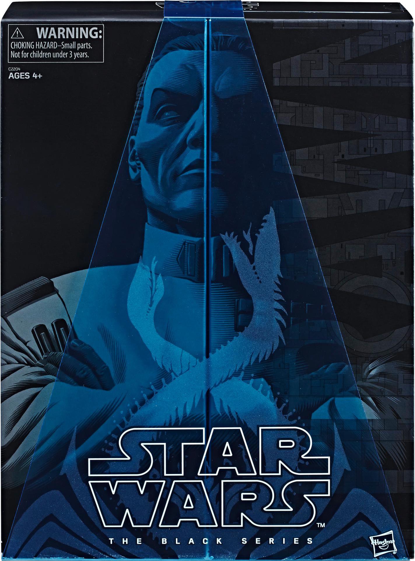 Star Wars Black Series #47 GRAND ADMIRAL THRAWN 6” 15cm AF 2017-2 Versions HTF 